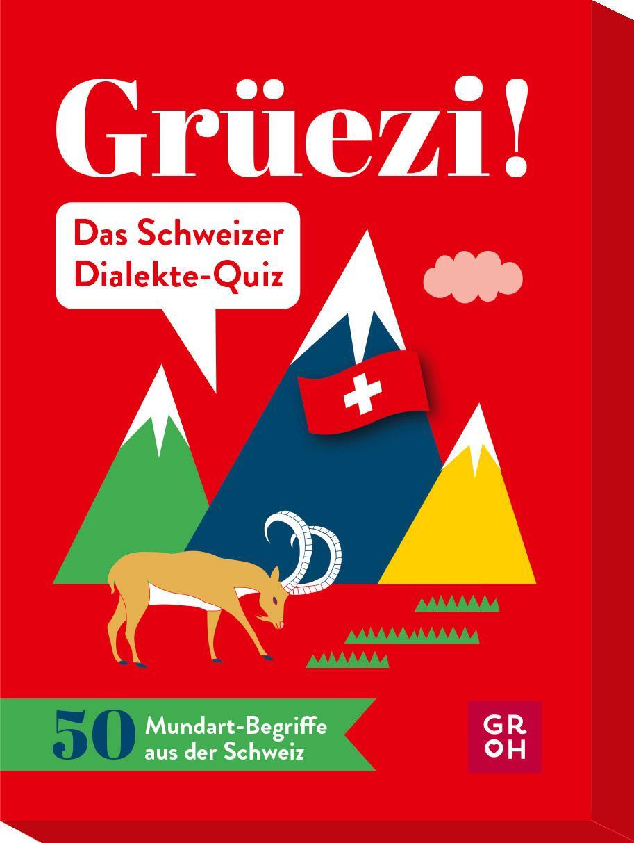 Cover: 4036442011423 | Grüezi! Das Schweizer Dialekte-Quiz | Ariane Novel | Spiel | Schachtel