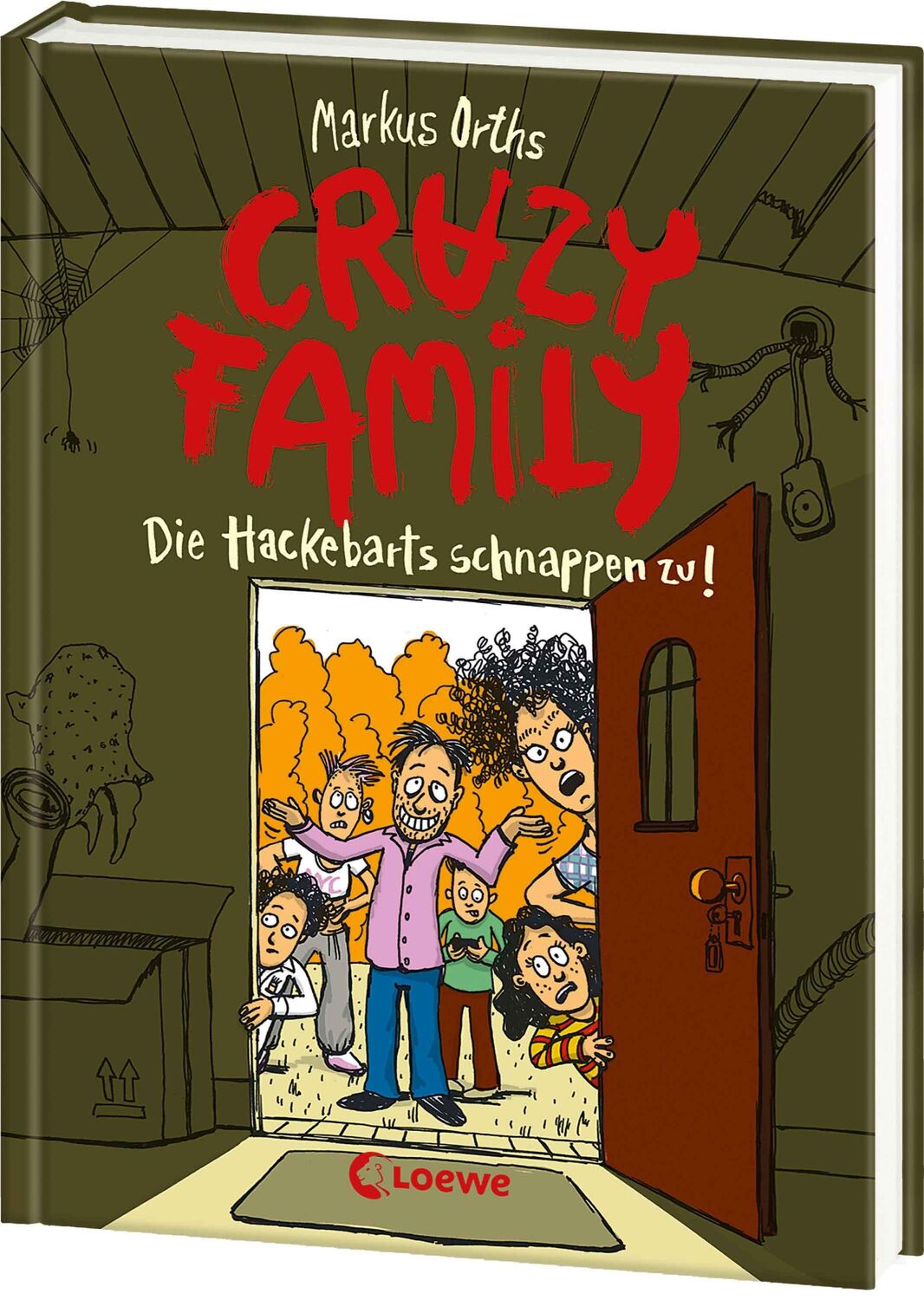 Cover: 9783743218819 | Crazy Family (Band 2) - Die Hackebarts schnappen zu! | Markus Orths