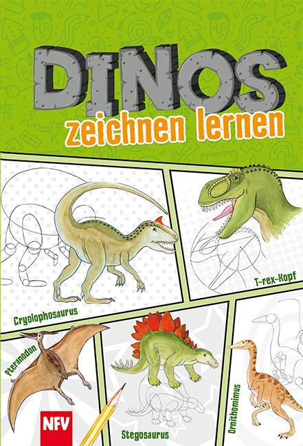 Cover: 9783849428013 | Dinos zeichnen lernen | Taschenbuch | Deutsch | 2021