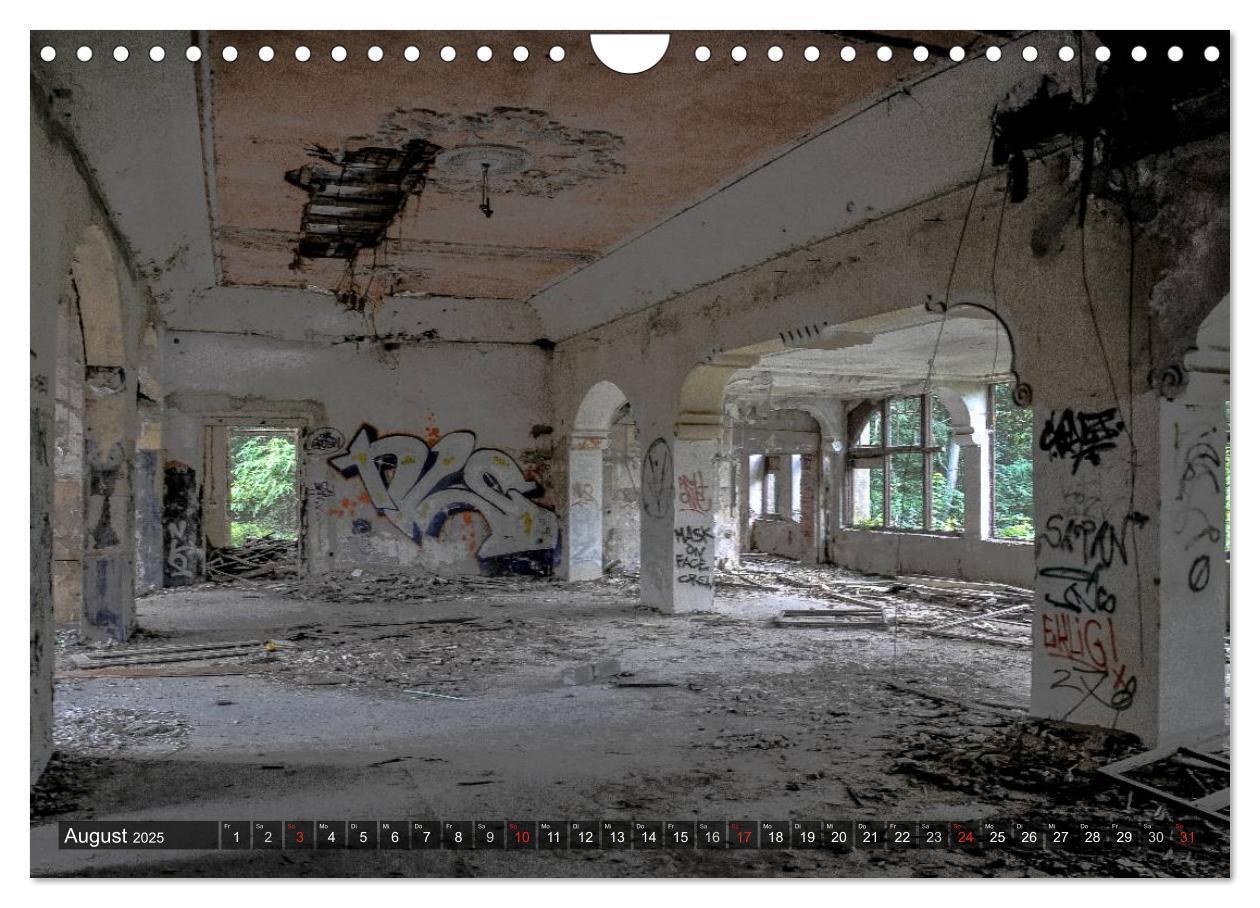 Bild: 9783435799329 | Lost Places in Deutschland 2025 (Wandkalender 2025 DIN A4 quer),...