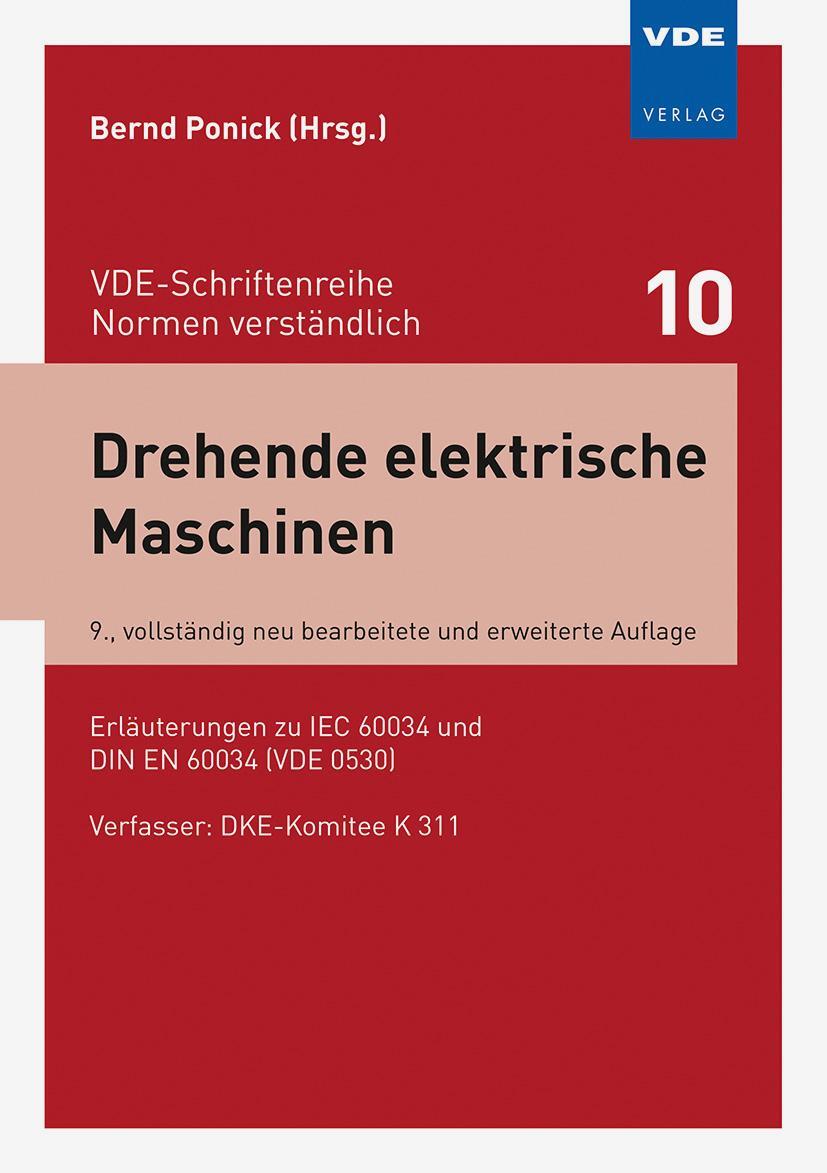 Bild: 9783800750641 | Drehende elektrische Maschinen | Bernd Ponick | Taschenbuch | Deutsch