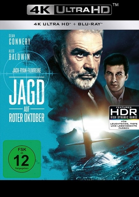 Cover: 5053083157142 | Jagd auf Roter Oktober (Ultra HD Blu-ray &amp; Blu-ray) | John McTiermann