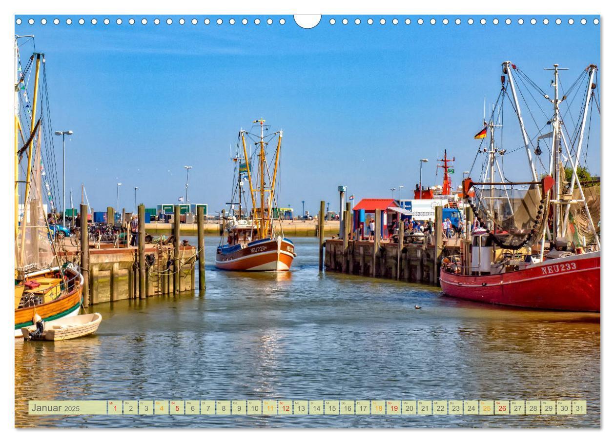 Bild: 9783435436095 | Reise an die Nordsee - Neuharlingersiel (Wandkalender 2025 DIN A3...