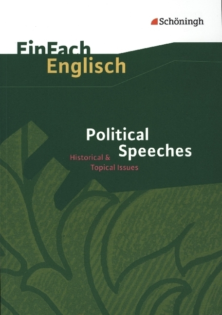 Cover: 9783140412346 | Political Speeches | Political Speeches: Historical & Topical Issues