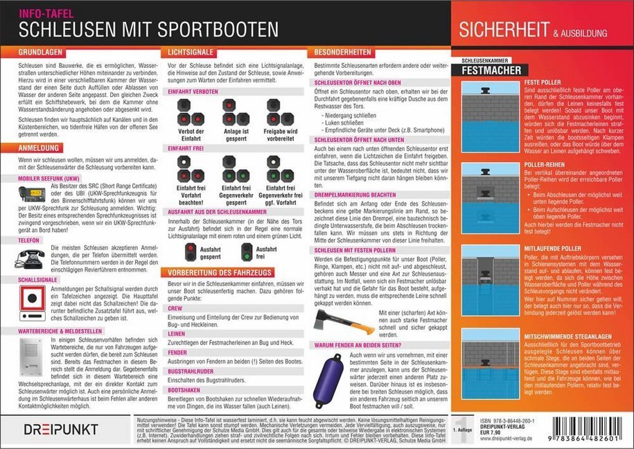 Cover: 9783864482601 | Schleusen mit Sportbooten, Info-Tafel | Michael Schulze | Stück | 2015