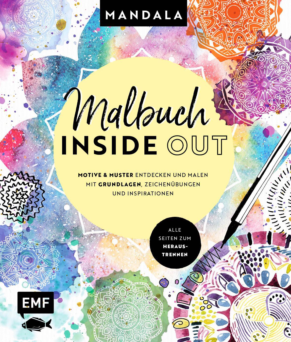 Cover: 9783745915372 | Malbuch Inside Out: Watercolor Mandala | Taschenbuch | Deutsch | 2023