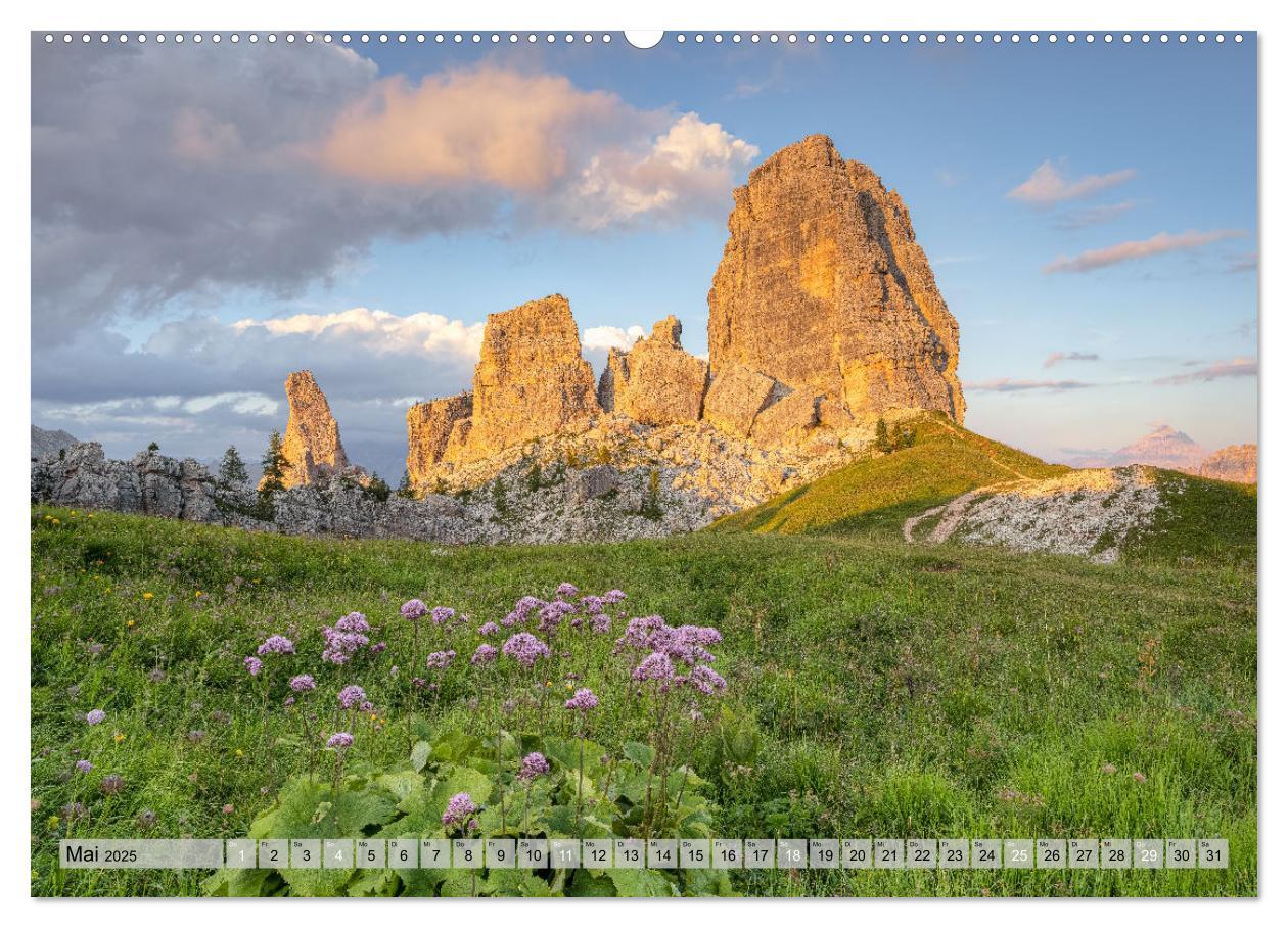 Bild: 9783383969720 | Faszination Dolomiten (Wandkalender 2025 DIN A2 quer), CALVENDO...