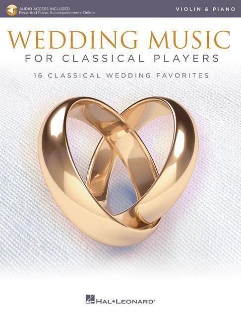 Cover: 888680727482 | Wedding Music for Classical Players - Violin and Piano Book/Online...