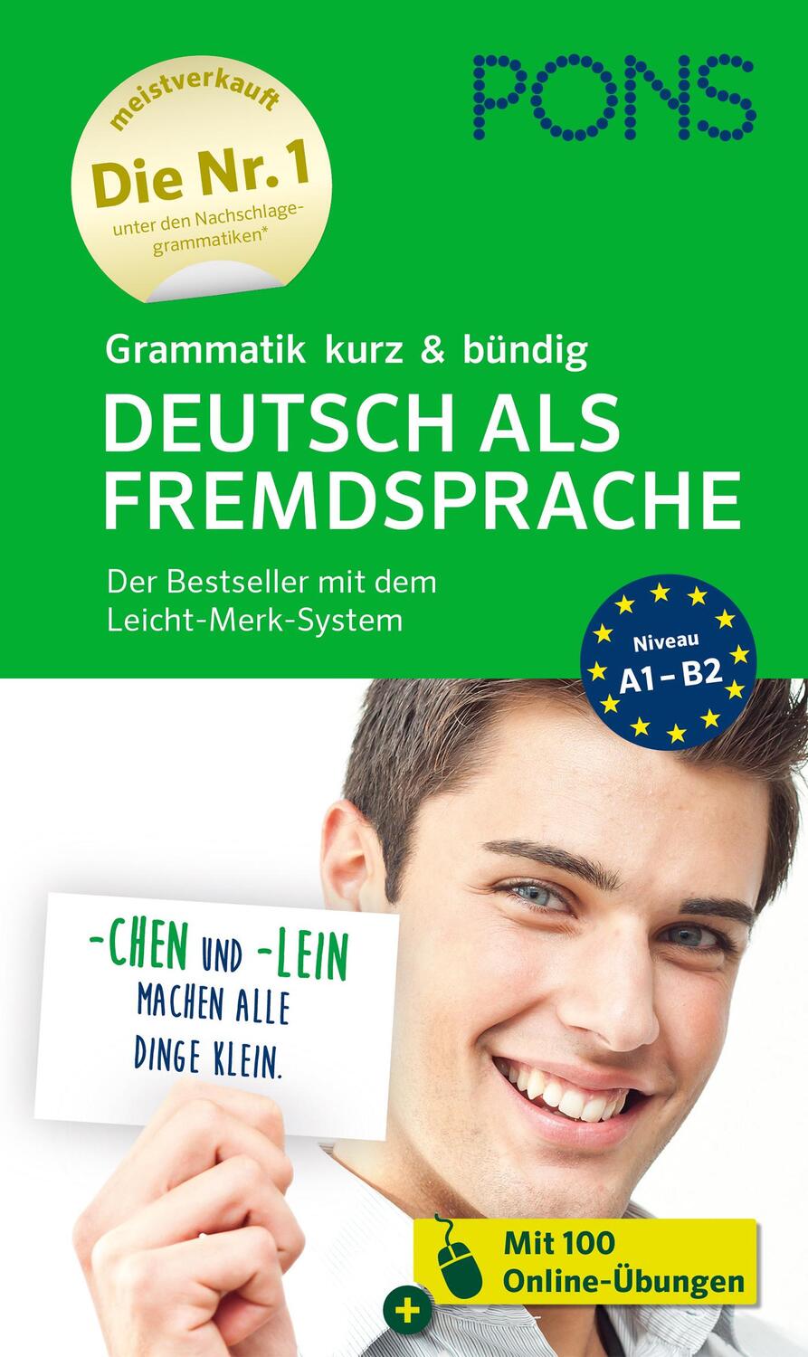 Cover: 9783125620728 | PONS Grammatik kurz & bündig Deutsch als Fremdsprache | Taschenbuch