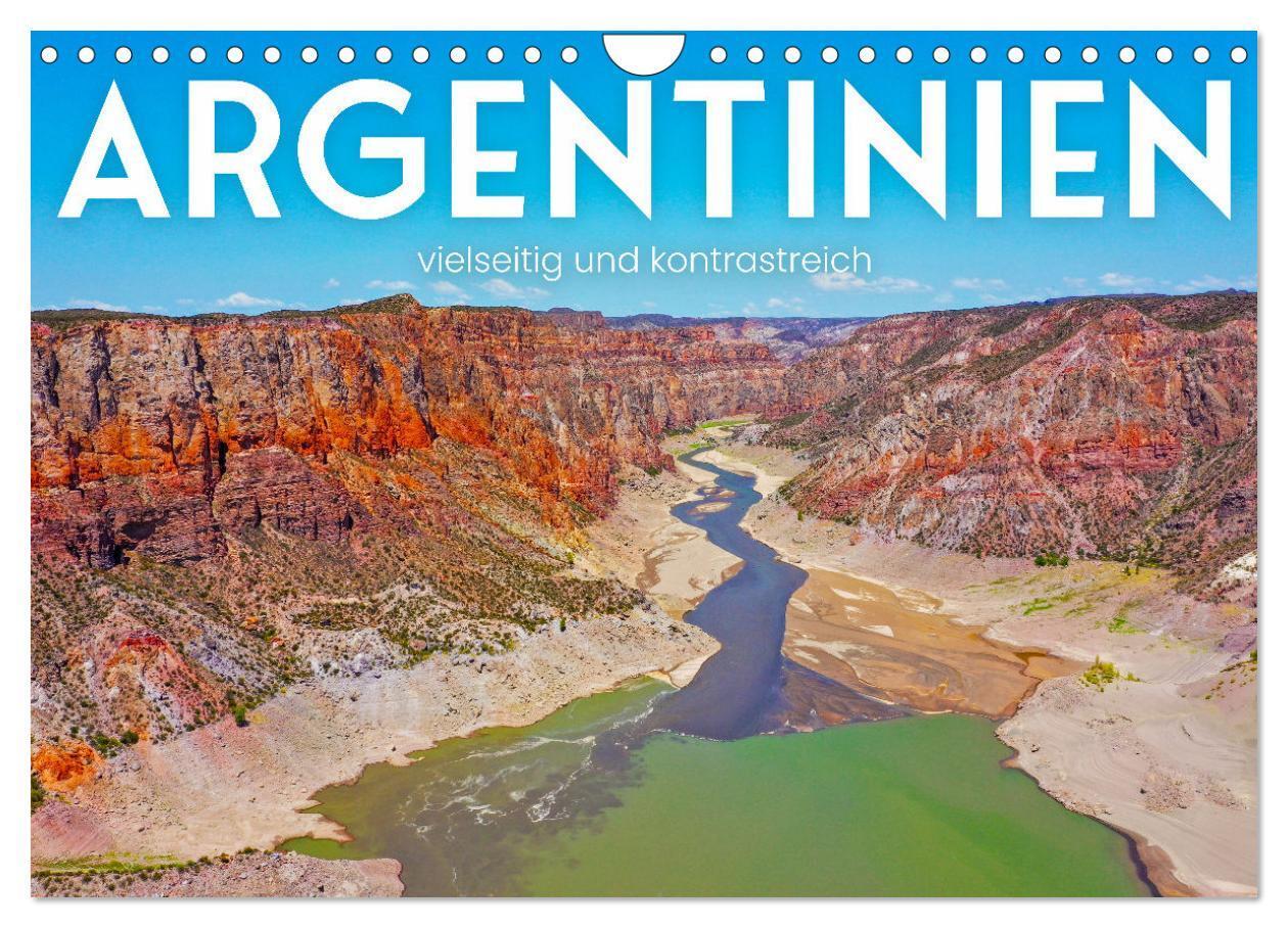 Cover: 9783675725096 | Argentinien - vielseitig und kontrastreich (Wandkalender 2024 DIN...