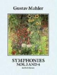 Cover: 9780486261669 | Symphonies Nos. 3 And 4 | Gustav Mahler | Taschenbuch | Buch | 1984
