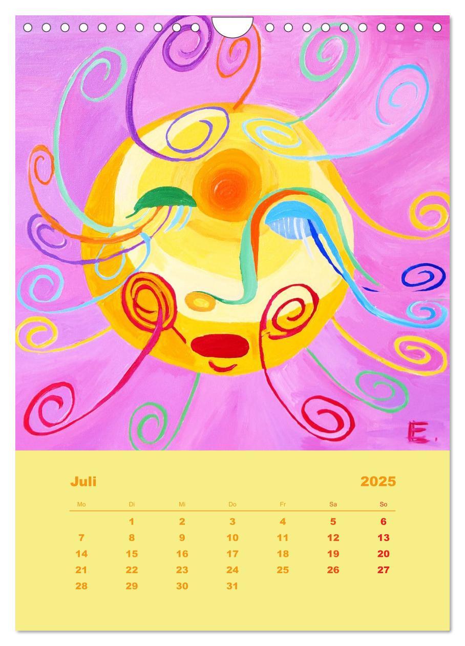 Bild: 9783457028346 | Licht ist bunt - Malerei in Acryl und Aqua Öl (Wandkalender 2025...