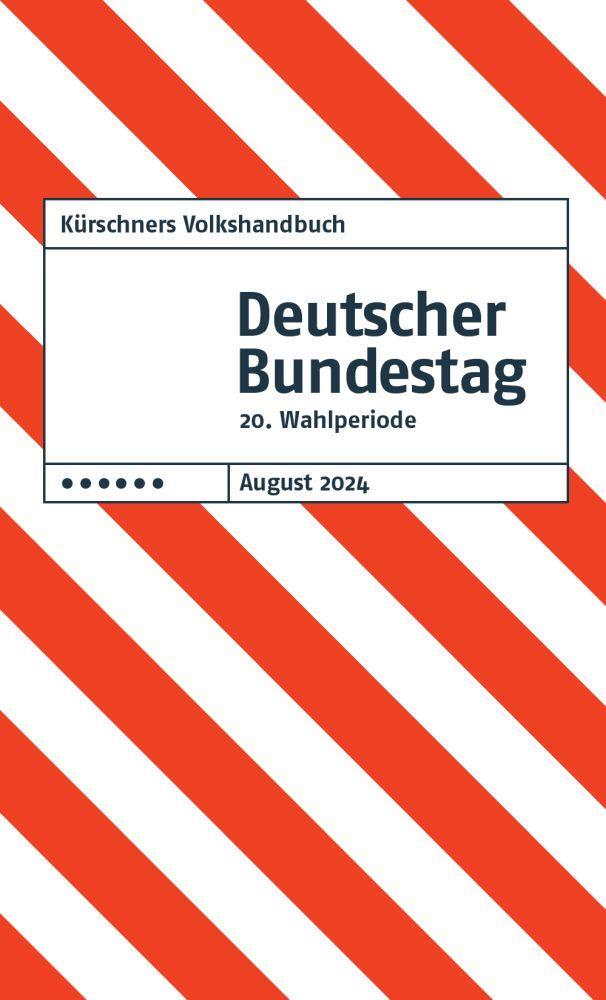 Cover: 9783958792012 | Kürschners Volkshandbuch Deutscher Bundestag | 20. Wahlperiode | Buch