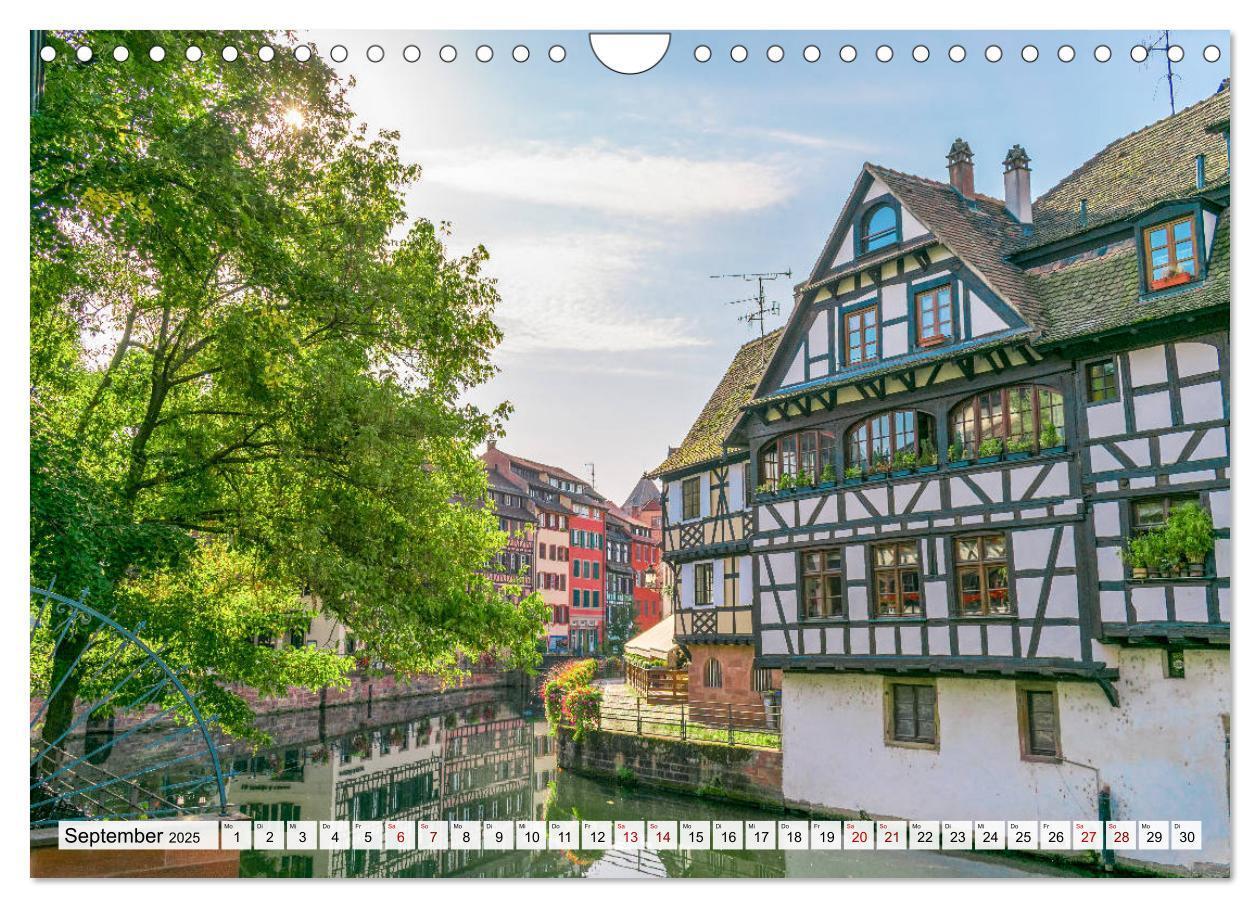 Bild: 9783435295913 | Romantisches Straßburg (Wandkalender 2025 DIN A4 quer), CALVENDO...