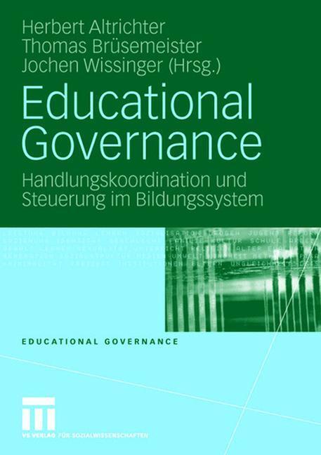 Cover: 9783531152790 | Educational Governance | Herbert Altrichter (u. a.) | Taschenbuch