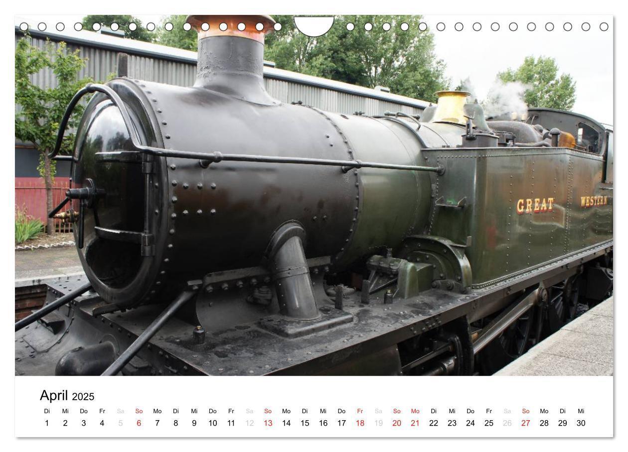 Bild: 9783435668304 | Nostalgische Eisenbahnen Englands (Wandkalender 2025 DIN A4 quer),...