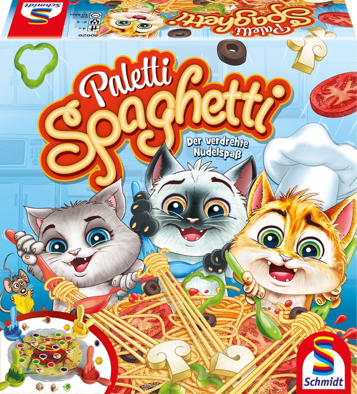 Cover: 4001504406264 | Paletti Spaghetti | KINDERSPIELE | Spiel | Deutsch | 2022 | Schmidt