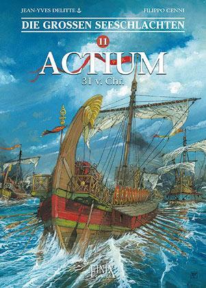 Cover: 9783948057053 | Die großen Seeschlachten 11 | Actium 31 v. Chr. | Jean-Yves Delitte