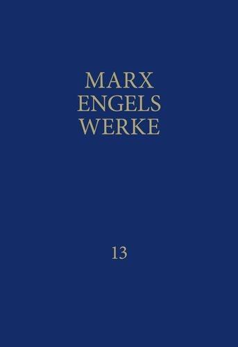 MEW / Marx-Engels-Werke Band 13 - Marx, Karl