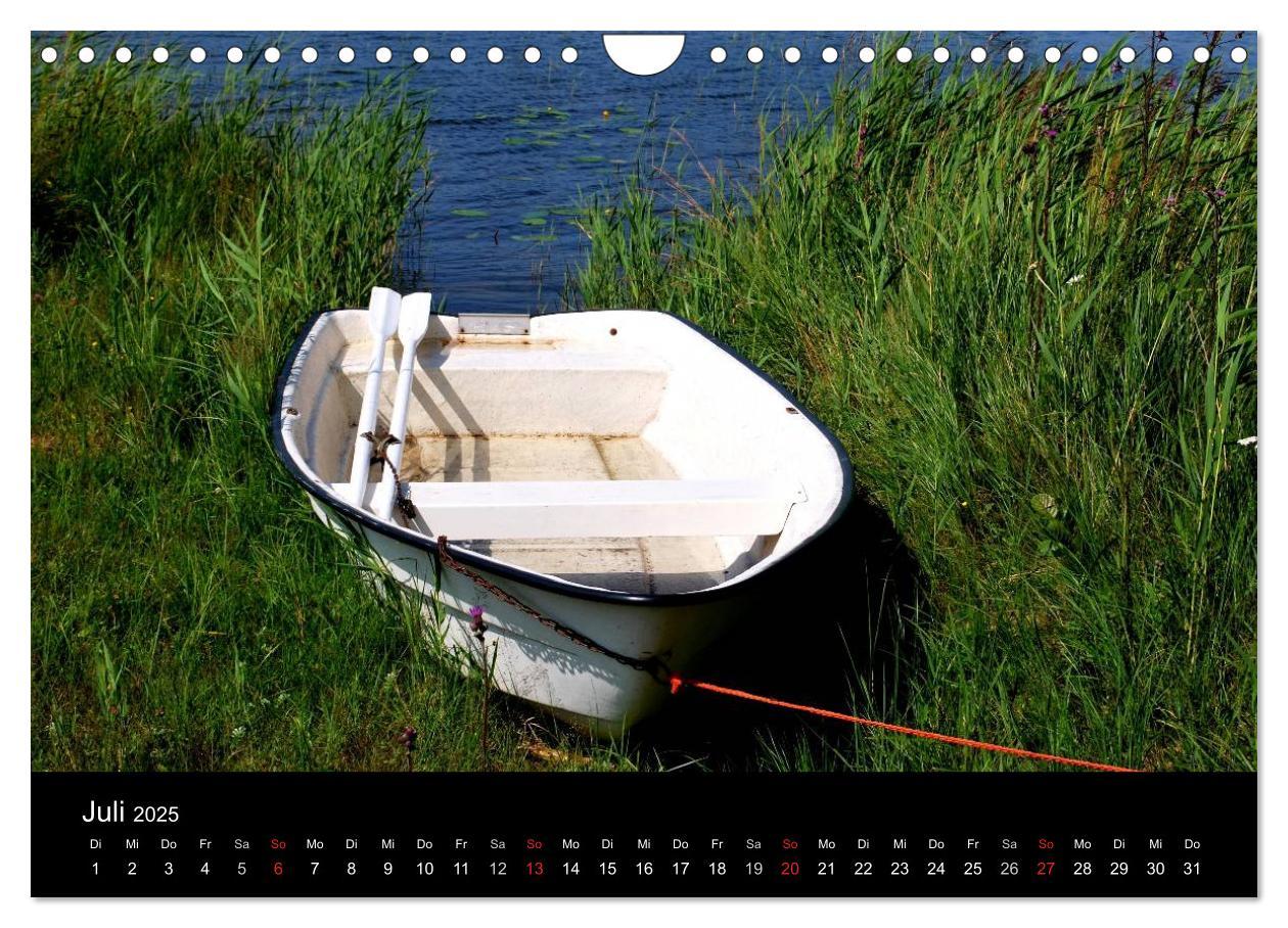 Bild: 9783435837489 | Boote (Wandkalender 2025 DIN A4 quer), CALVENDO Monatskalender | 2025