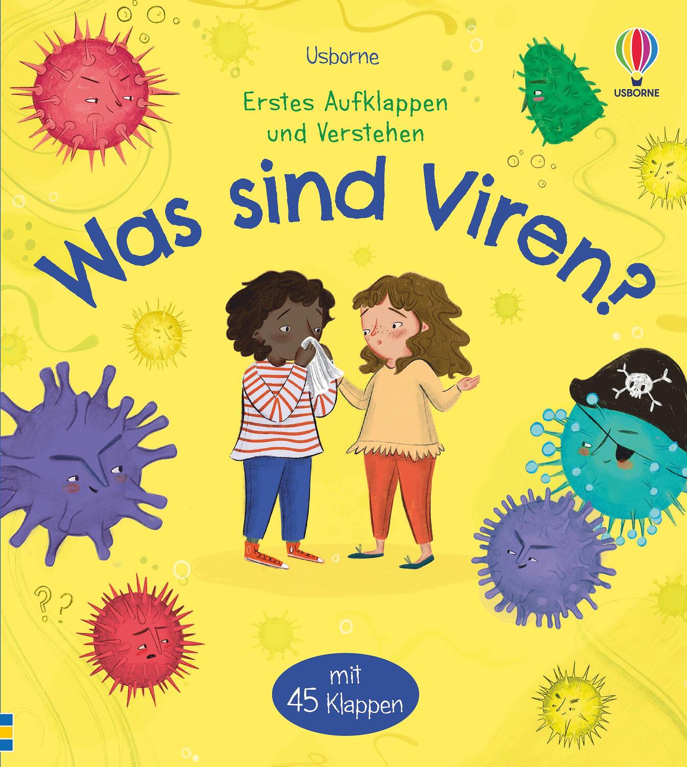 Cover: 9781789415445 | Erstes Aufklappen und Verstehen: Was sind Viren? | Katie Daynes | Buch