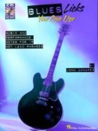 Cover: 9780634008290 | Blues Licks You Can Use: Music and Performance Notes for 75 Hot...