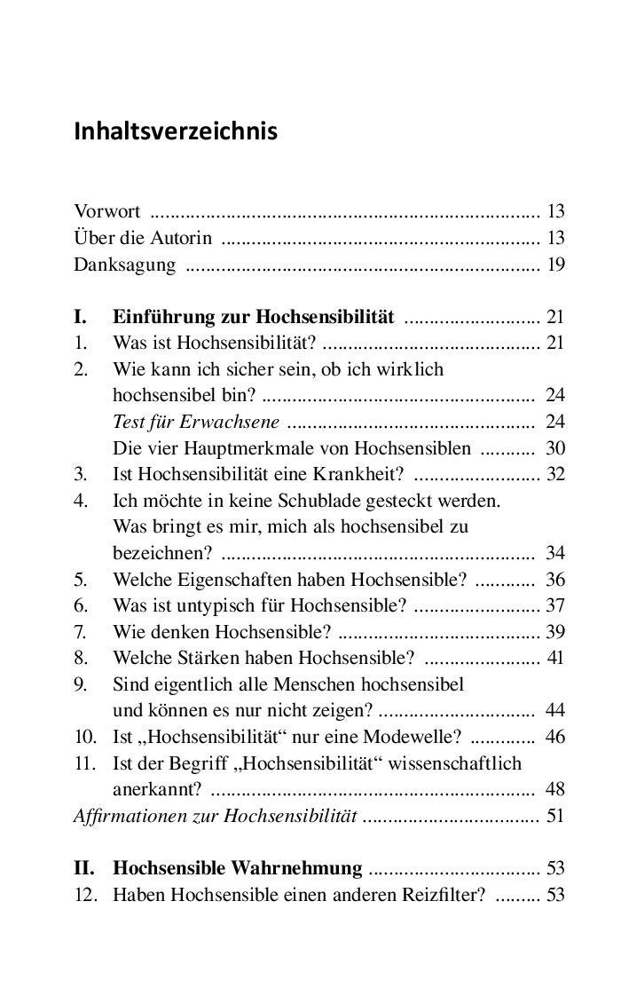 Bild: 9783866165328 | Hochsensibel ist mehr als zartbesaitet. Die 100 häufigsten Fragen...