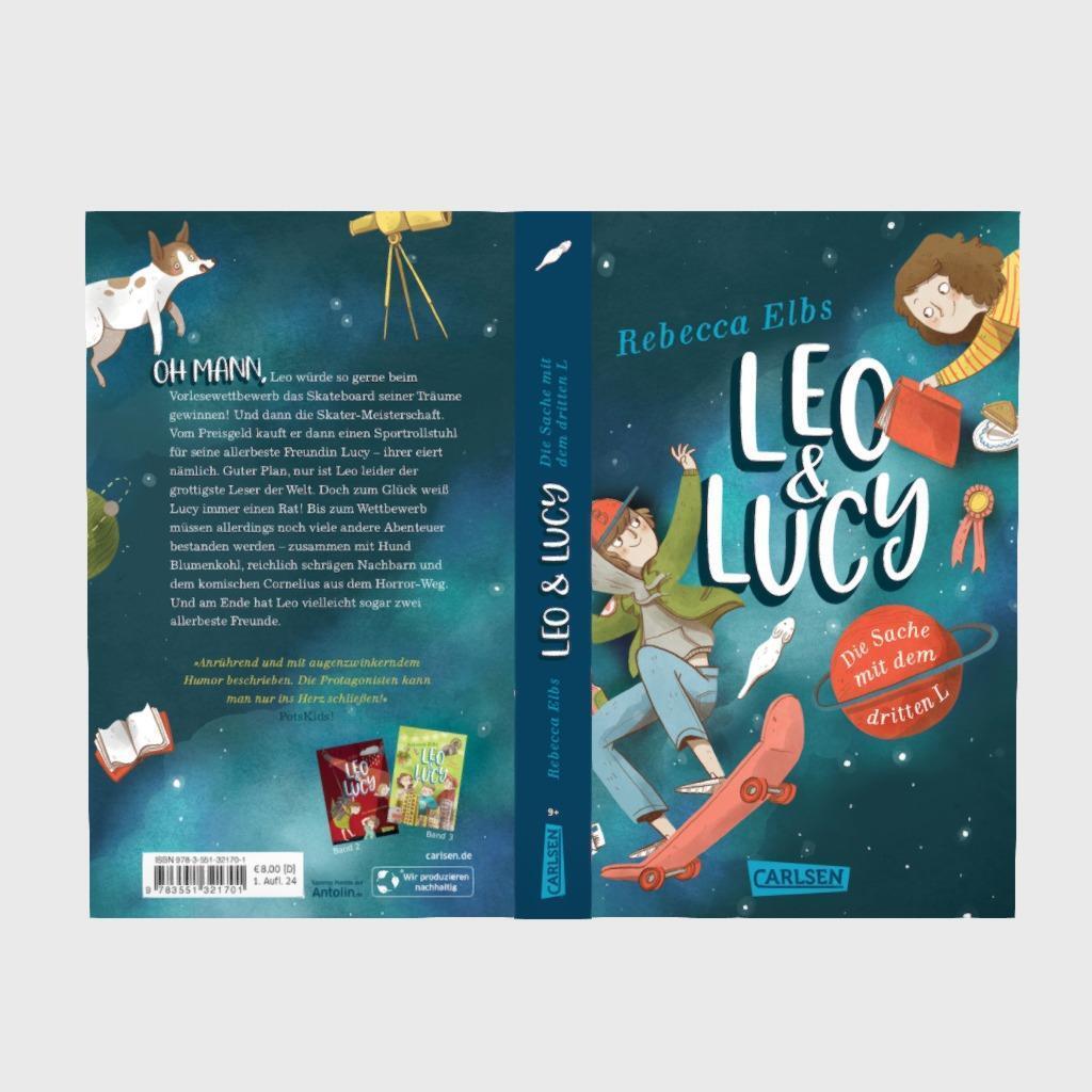 Bild: 9783551321701 | Leo und Lucy 1: Die Sache mit dem dritten L | Rebecca Elbs | Buch