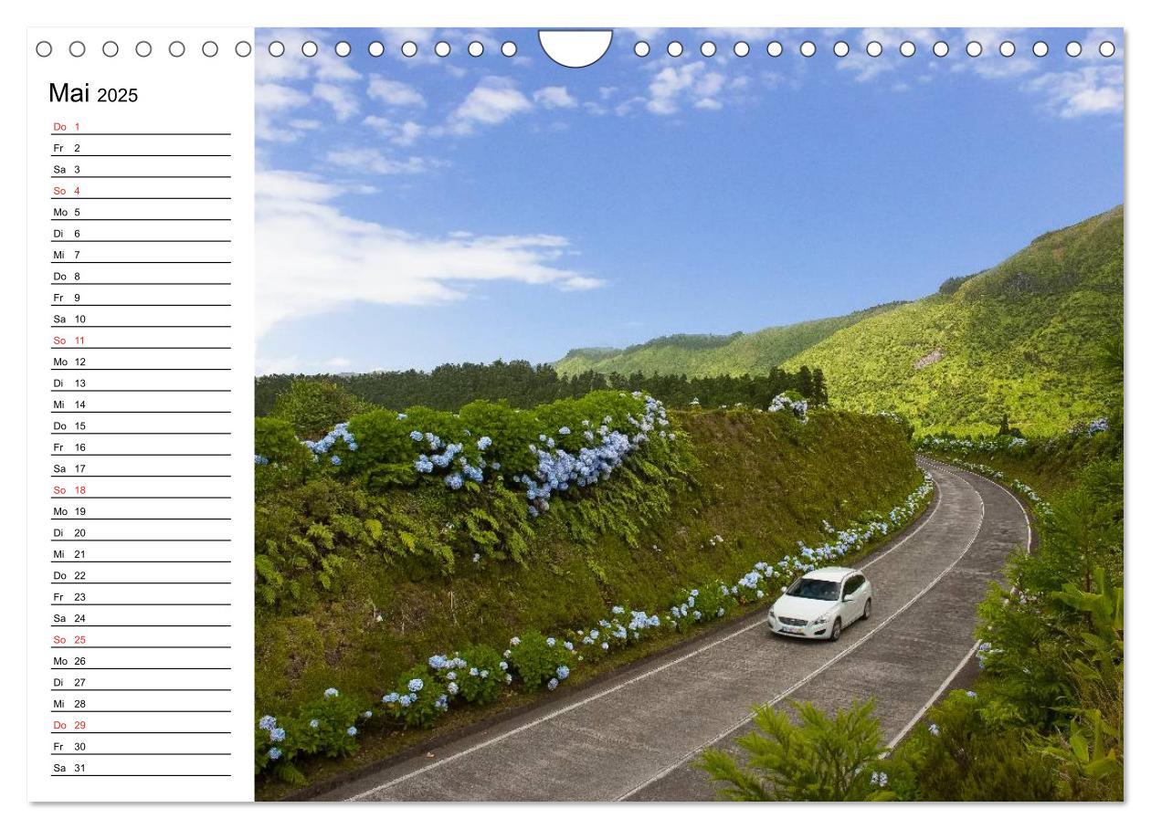 Bild: 9783435523368 | Azoren - São Miguel (Wandkalender 2025 DIN A4 quer), CALVENDO...