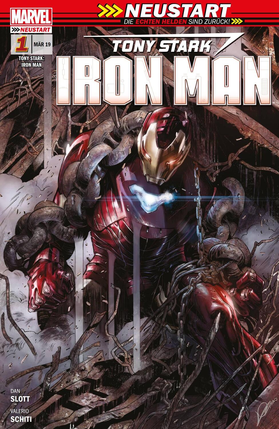Cover: 9783741611308 | Tony Stark: Iron Man | Bd. 1: Die Rückkehr einer Legende | Taschenbuch