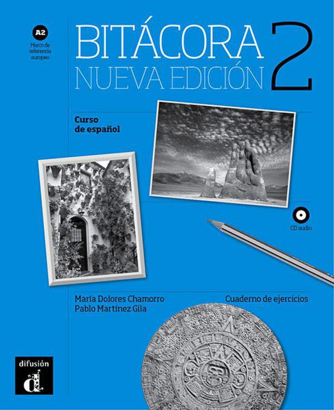Cover: 9783125156944 | Bitácora 2. Nueva edición. A2.. Cuaderno de ejercicios + MP3...
