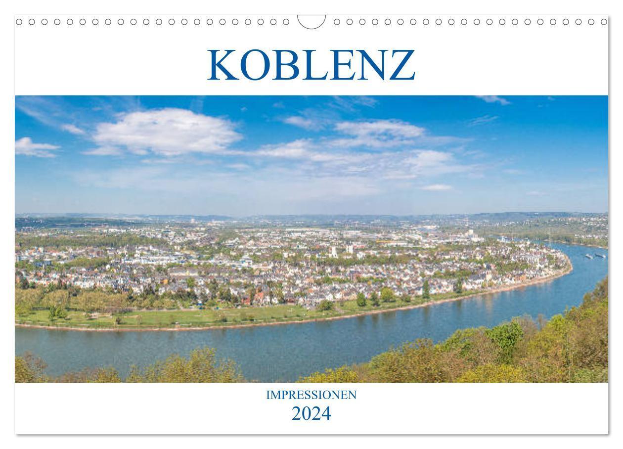 Cover: 9783675878082 | Koblenz Impressionen (Wandkalender 2024 DIN A3 quer), CALVENDO...