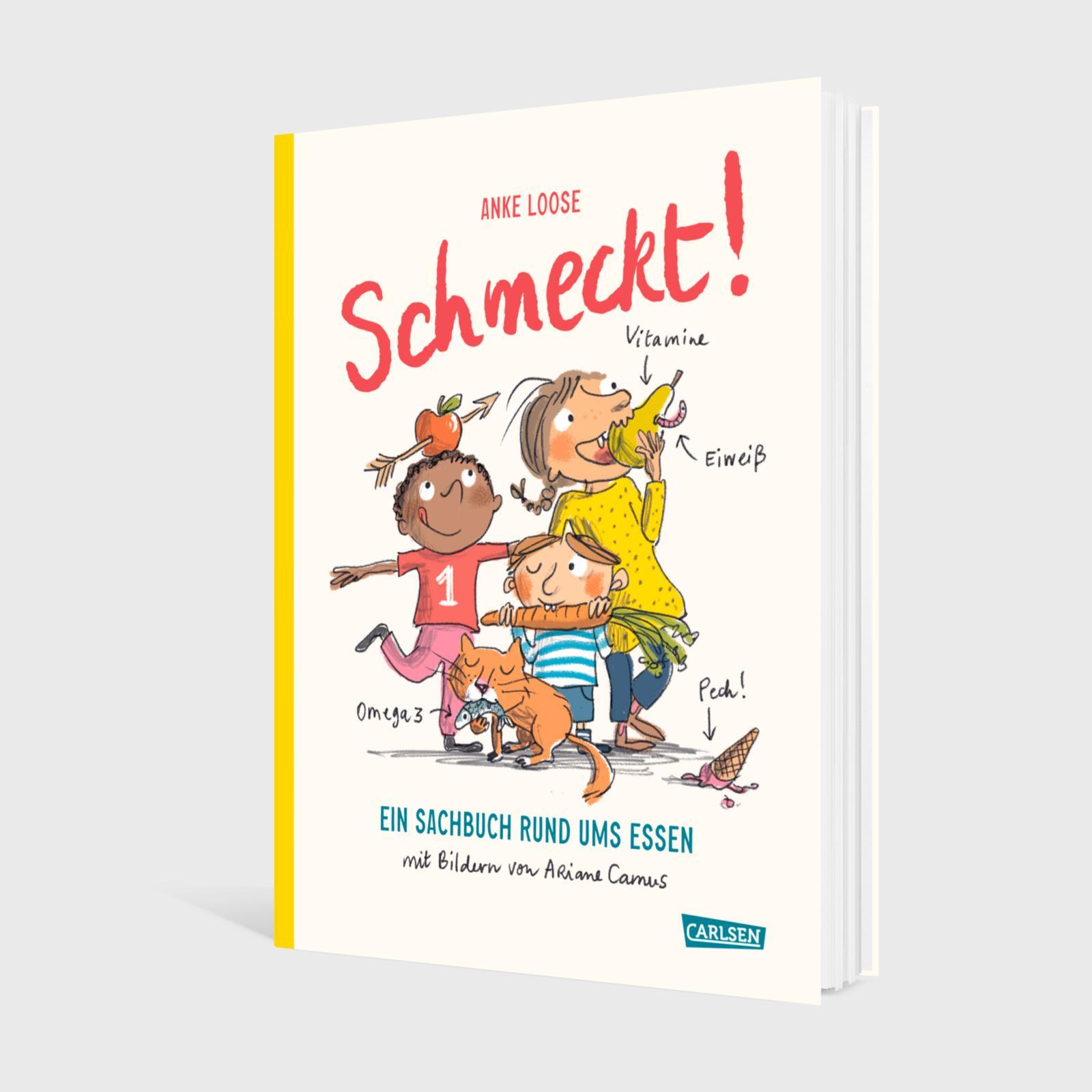 Bild: 9783551255174 | Schmeckt! | Ein Sachbuch rund ums Essen | Anke Loose | Buch | 64 S.