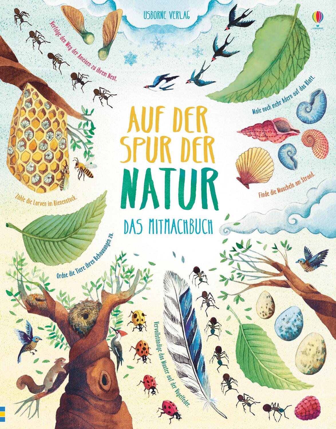 Cover: 9781789411423 | Auf der Spur der Natur | Das Mitmachbuch | Emily Bone | Taschenbuch