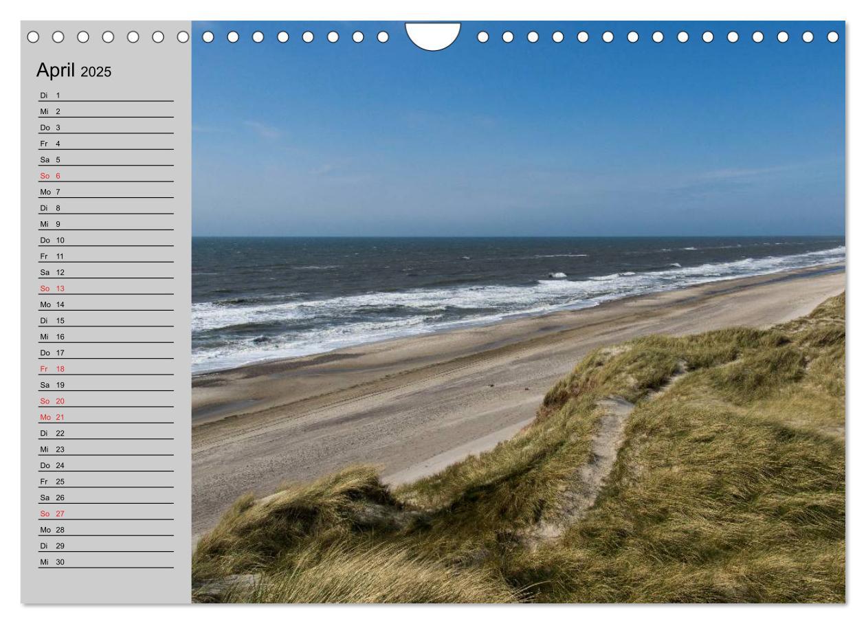 Bild: 9783435725113 | Dänemark - Umgebung von Hvide Sande (Wandkalender 2025 DIN A4...