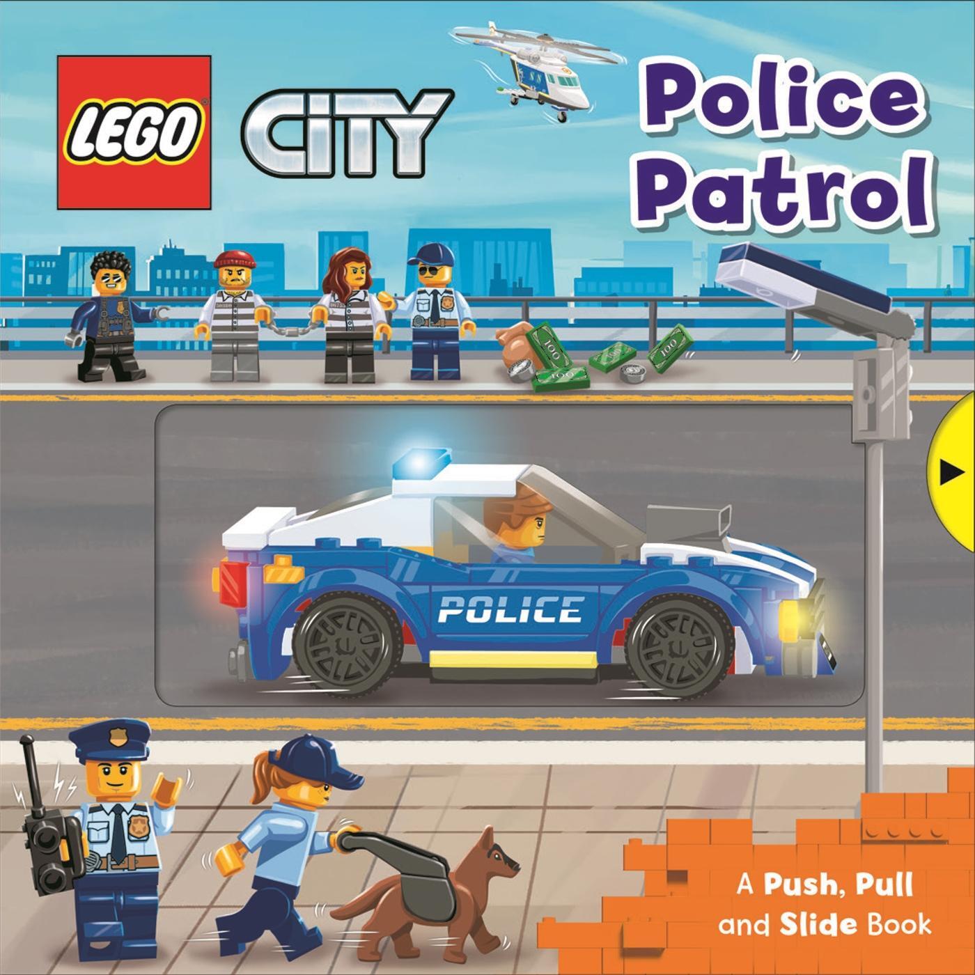 Cover: 9781529048353 | LEGO (R) City. Police Patrol | A Push, Pull and Slide Book | Buch