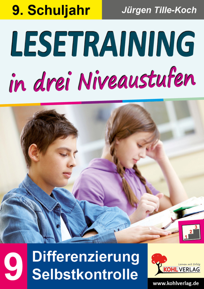 Cover: 9783960402763 | Lesetraining in drei Niveaustufen / Klasse 9 | Jürgen Tille-Koch