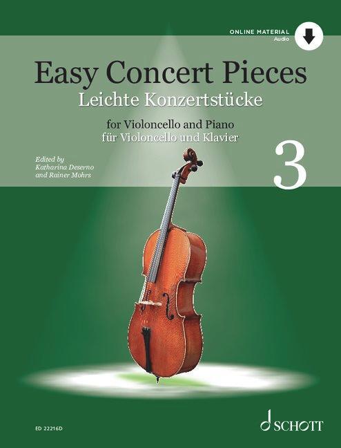 Cover: 9783795731823 | Leichte Konzertstücke Band 3. Violoncello und Klavier | Broschüre