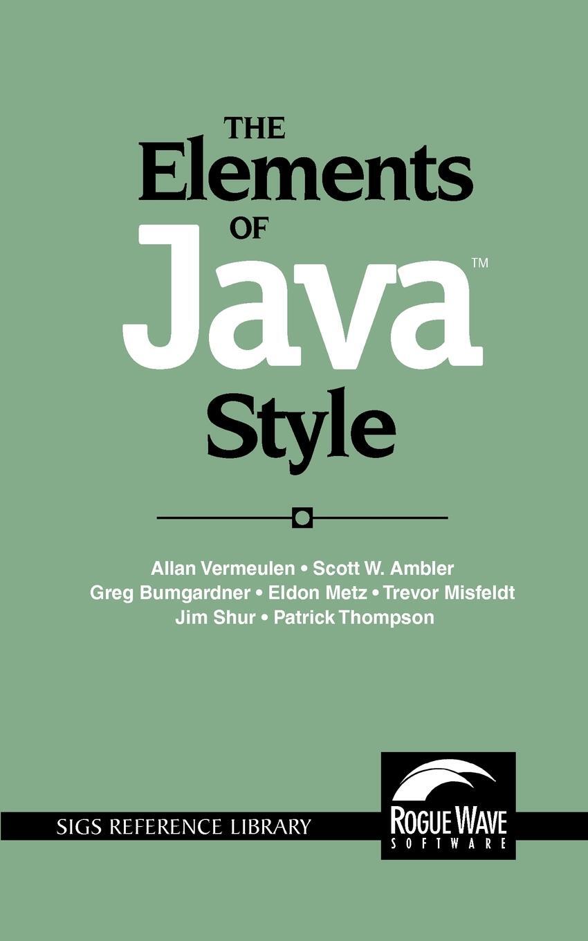 Cover: 9780521777681 | The Elements of Java Style | Scott W. Ambler (u. a.) | Taschenbuch