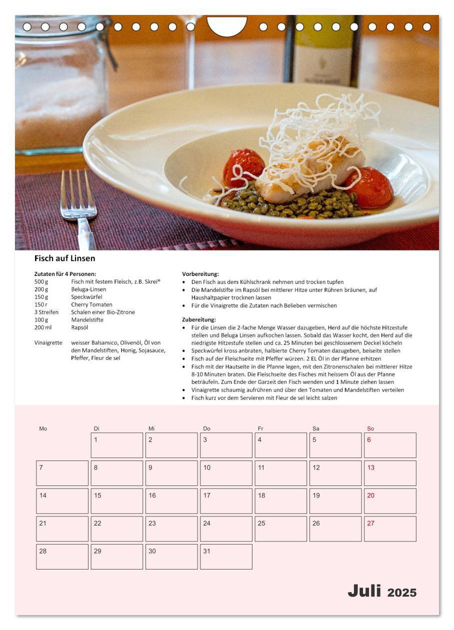 Bild: 9783435932573 | Der tolle Rezeptkalender (Wandkalender 2025 DIN A4 hoch), CALVENDO...