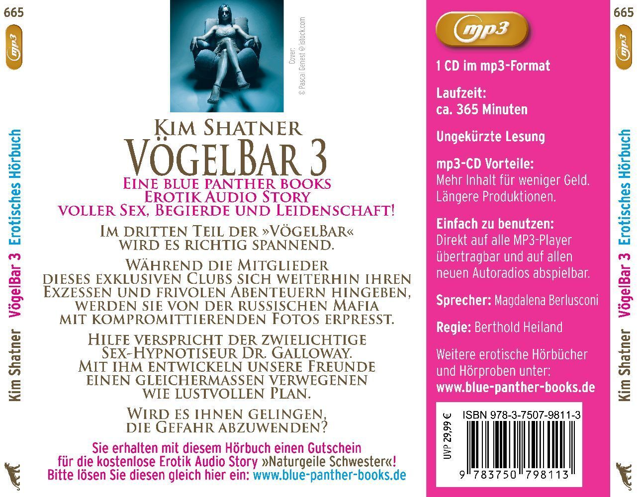 Bild: 9783750798113 | VögelBar 3 Erotik Audio Story Erotisches Hörbuch MP3CD, Audio-CD, MP3