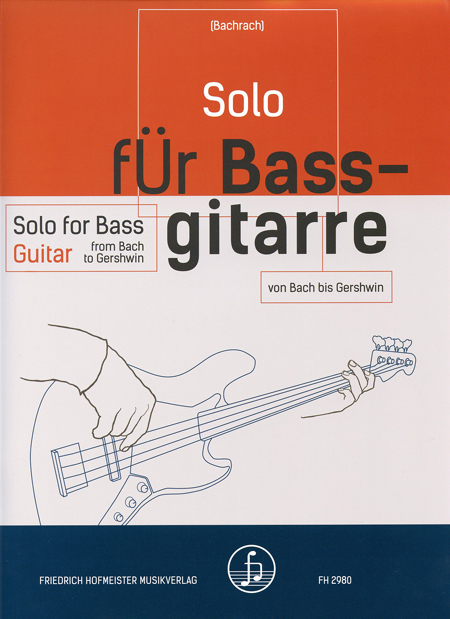 Cover: 9790203429807 | Solo für Bassgitarre | Bach/Beethoven/Brahms u a | Broschüre | 20 S.