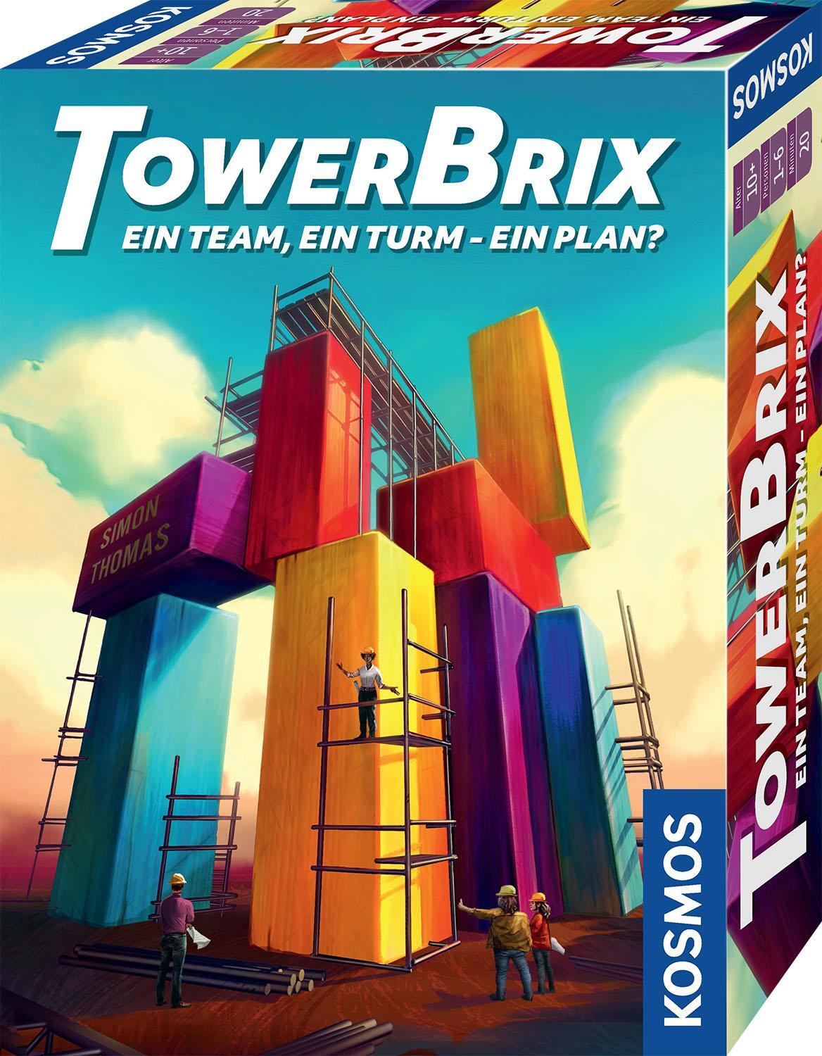 Cover: 4002051684228 | TowerBrix | Spiel | Simon Thomas | Spiel | 684228 | Deutsch | 2024