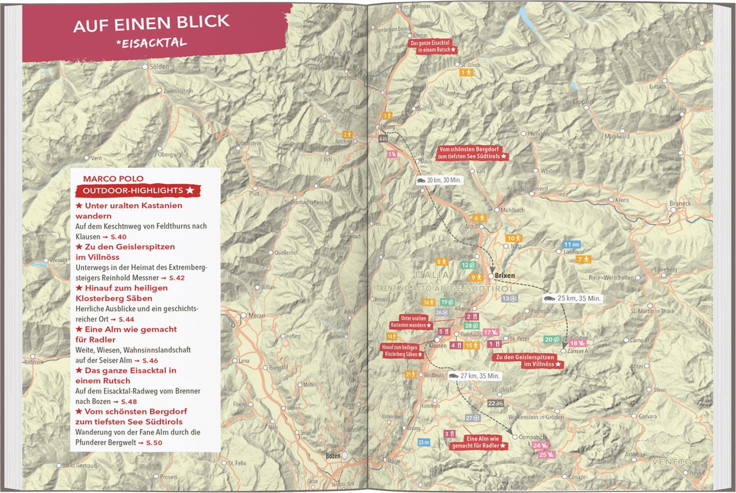 Bild: 9783575019288 | MARCO POLO OUTDOOR GUIDE Reiseführer Südtirol | Sylvia Pollex | Buch