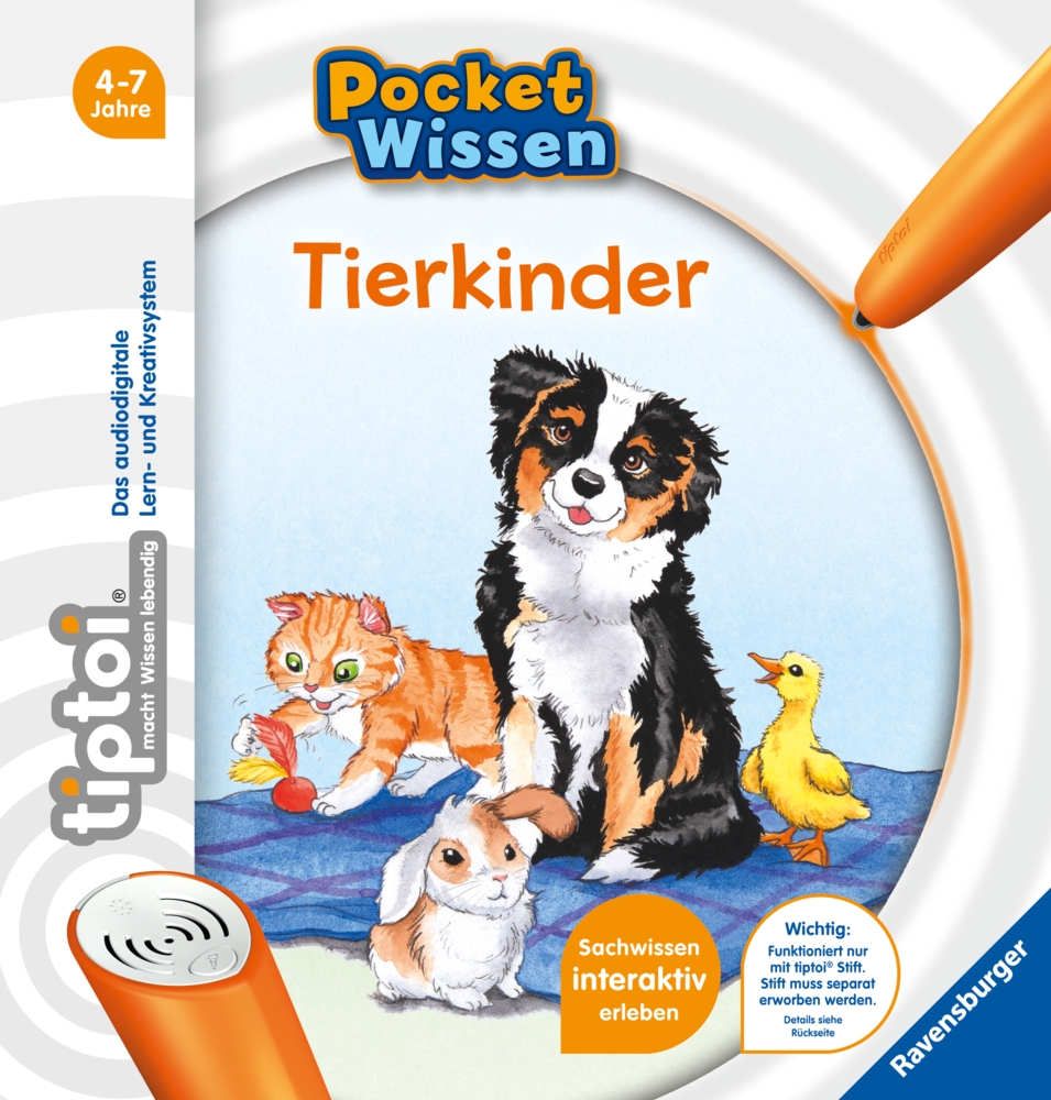 Cover: 9783473554768 | tiptoi® Tierkinder; . | Sachwissen interaktiv erleben | Johanna Prinz