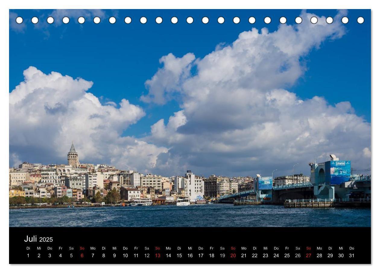 Bild: 9783435821891 | Istanbul (Tischkalender 2025 DIN A5 quer), CALVENDO Monatskalender