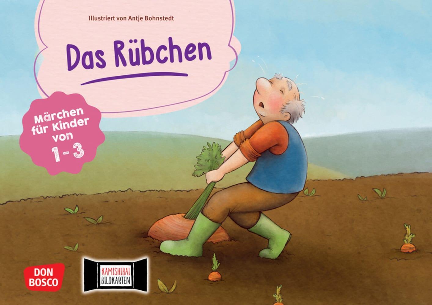 Cover: 4260179515941 | Das Rübchen. Kamishibai Bildkartenset. | Märchen für Kinder von 1-3