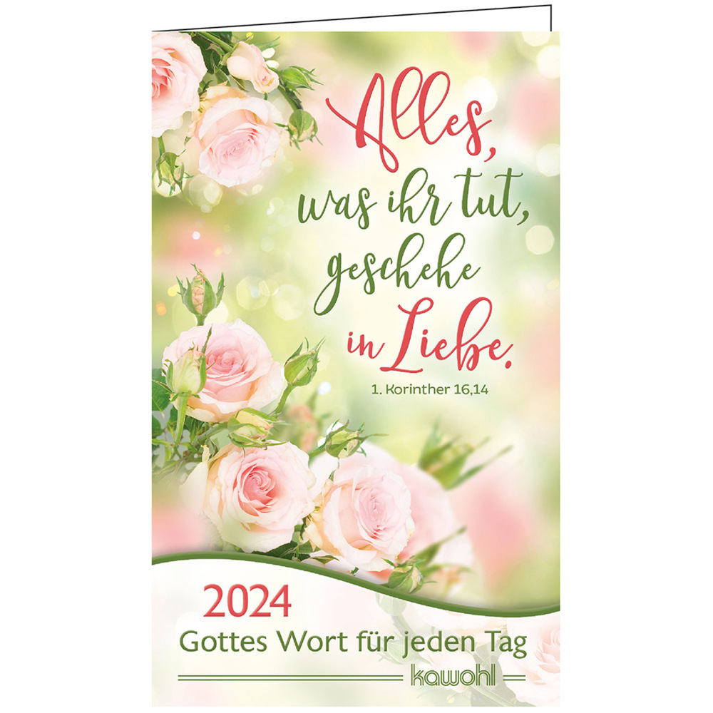 Cover: 9783754896549 | Gottes Wort für jeden Tag 2024 | Kalender | 64 S. | Deutsch | 2024
