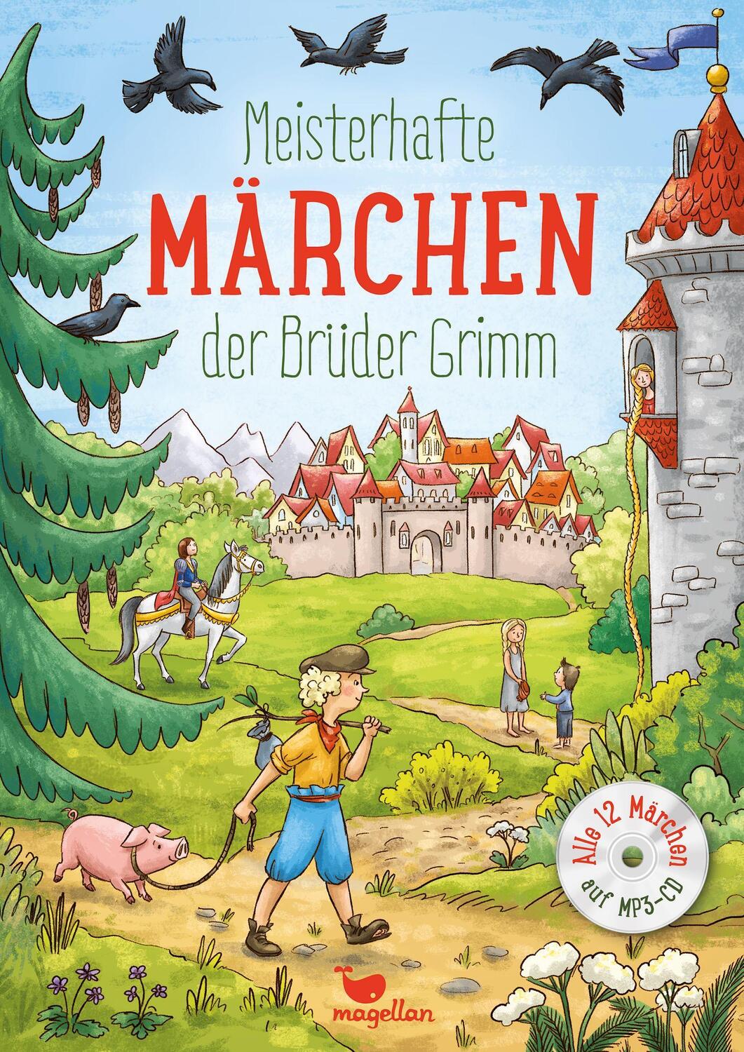 Cover: 9783734828171 | Meisterhafte Märchen der Brüder Grimm, mit MP3-CD | Grimm | Buch