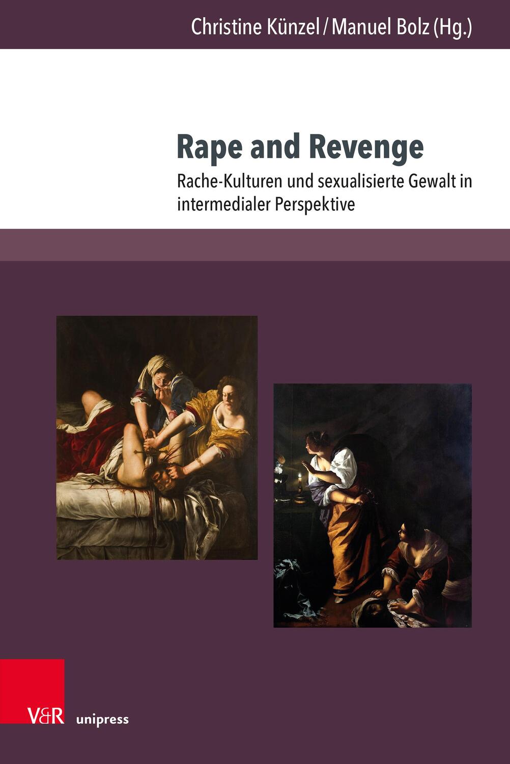 Cover: 9783847115724 | Rape and Revenge | Manuel Bolz (u. a.) | Buch | 315 S. | Deutsch